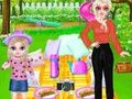 Spill Prinsessefamiliens piknikdag  online