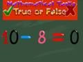 Spill Matematiske oppgaver Sant eller usant  online