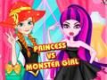 Spill Prinsesse vs monsterjente online