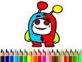Spill Tilbake til skolen: OddBods Coloring Book  online