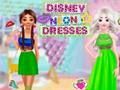 Spill Disney Neon kjoler  online