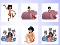 Spill Mowgli Minnekort Match  online