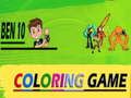 Spill Ben 10 fargelegging  online