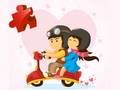 Spill Valentinsdag-puslespill  online