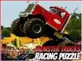 Spill Monster Trucks Racing Puslespill  online