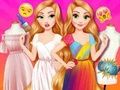Spill Prinsesser antrekk fargelegging  online