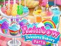 Spill Rainbow Desserts Bakery Party online