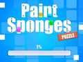 Spill Paint Sponges Puslespill  online