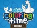 Spill HelloKids Coloring Time Dyr  online