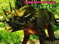 Spill Triceratops dinosaur puslespill  online