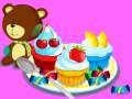 Spill Lage fargerike cupcakes  online