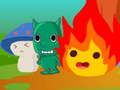 Spill Fireball og Waterball Adventure 4 online