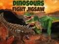 Spill Dinosaurer kjemper mot Jigsaw online