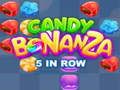 Spill Candy Bonanza 5 på rad  online