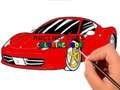 Spill Racing Cars Fargebok  online
