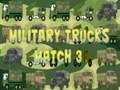 Spill Militære lastebiler Match 3  online