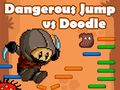 Spill Farlig hopp vs doodle online