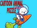 Spill Tegneserie Animal Puzzle  online