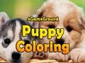 Spill 4GameGround Puppy Coloring online