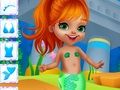 Spill Mermaid Paper Doll Dress Up online