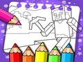 Spill Minecraft fargebok  online