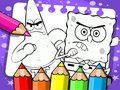Spill Sponge Bob Coloring Book online