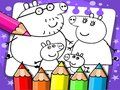 Spill Peppa Pig Fargebok  online
