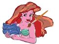 Spill 4GameGround Little Mermaid Coloring online Spill 4GameGround Little Mermaid Coloring online