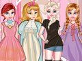 Spill Prinsesse papirdukkestil  online