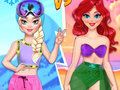 Spill Kamp om sommer vs vinter prinsesser  online
