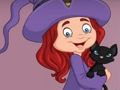 Spill G2E Happy Witch Girl and Cat Room Escape online
