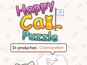 Spill Morsomt puslespill med en katt  online