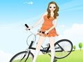 Spill Sykkel jente dressup  online
