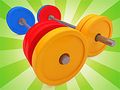 Spill Barbell sortere puslespill  online