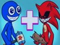 Spill Slå sammen Rainbow Friend  online