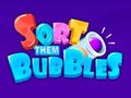 Spill Sorter dem: Bobler  online