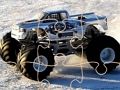 Spill Vinter Monster Truck Puslespill  online