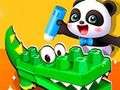 Spill Baby Panda Animal Puzzle online