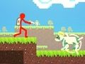 Spill Red Stickman vs Monster School 2 online