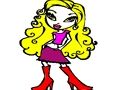 Spill Enkel Bratz-farging online Spill Enkel Bratz-farging online
