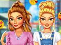 Spill Super Girls Ripped Jeans-antrekk  online