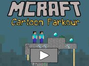 Spill Mcraft Cartoon Parkour online
