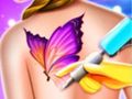 Spill Barbie morsomme tatoveringsbutikk  online