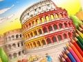 Spill Fargebok: Det romerske Colosseum  online