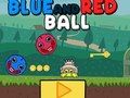 Spill Blå og rød ball  online
