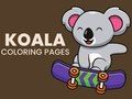 Spill Koala coloring sider online