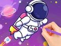 Spill Fargebok: Astronaut  online