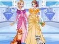 Spill Elsa & Annas Icy Dress Up  online