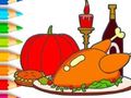 Spill Fargebok: Thanksgiving Day  online