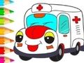 Spill Fargebok: Ambulanse  online